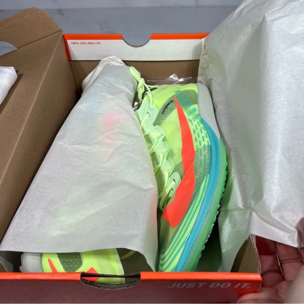 Nike Zoom Victory XC 5 Barely Volt Hyper Orange Track & Field Distance Spikes